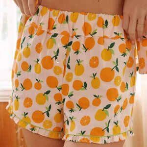 Reverie | Oranges Pajama Set